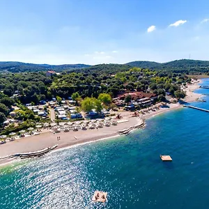 Eurocamp Tents At Campsite Val Saline Vakantiepark Rovinj